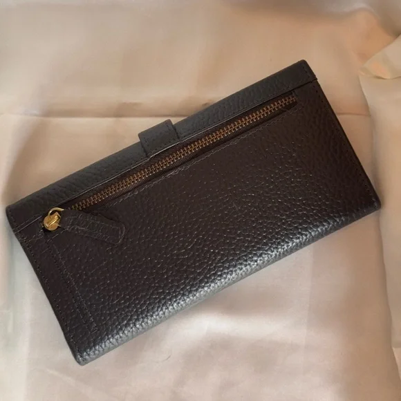 Like New Oak Leathers Brown RFID Blocking Trifold Wallet with  11 Slots - Picture 7 of 11